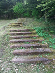 Steintreppe zum Tierfriehof in Baden-Baden